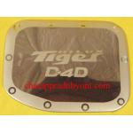 ครอบฝาถังน้ำมันโครเมี่ยม TOYOTA TIGER D4D 98-04 CAB สแตนเลส
