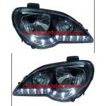 ไฟหน้า PROTON GEN2 / PERSONA 08-11 ดำ LED ยาว