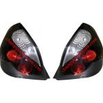 ไฟท้าย HONDA JAZZ 03-07 โดนัท ดำ (EURO)