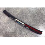 กันรอยท้ายมีไฟ MITSUBISHI PAJERO SPORT 2015-2017 แสงสีฟ้า