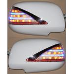 ครอบกระจกมองข้างมีไฟ MITSUBISHI TRITON 06-13 FITT ลายเบนซ์