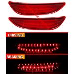 ไฟทับทิมกันชนท้าย HONDA CITY 14-16 แดง LED