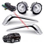 ไฟตัดหมอก สปอร์ตไลท์ ISUZU MU-X 2017-2018 พร้อมคิ้วโครเมี่ยม