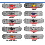 กระจังหน้า FORD RANGER 2018 MUSTANG สำหรับรุ่น XLT