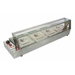 ตู้อุ่นอาหาร อุ่นข้าวแกงไฟฟ้า รุ่น 4 ถาด Sunshine SH-WM4