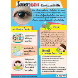 โปสเตอร์ความรู้ โรคตาแดง No.479