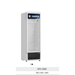 ตู้แช่ 1 ประตู รุ่น SPC-0290 (9.9 คิว) ตู้แช่เครื่องดื่ม ความจุ 280 ลิตร ยี่ห้อ SANDEN INTERCOOL ขนาด : 54 x 53 x 172.5 ซม.