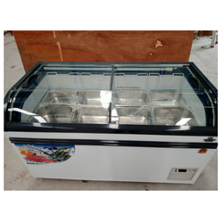 ตู้แช่แข็ง หมูสด ไก่สด หมูกะทะ สองระบบ แช่เย็น เเช่แข็ง ขนาด 20 คิว ก.150 x ล.76 x ส.90 ซม. พร้อมถาด 8 ใบ สแตนเลส รุ่นใหม่ กระจกโค้ง