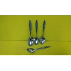 ช้อนล้วน ตราดอกไม้