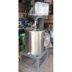 เครื่องผสมของเหลว น้ำจิ้ม แชมพู สารเคมี 100ลิตร เครื่องกวนเจลล้างมือแอลกอฮอลล์