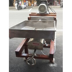 เครื่องบดพริกแกง ขนาด 9นิ้ว อัตโนมัติ ขาไม้ หัวเหล็ก