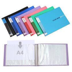 แฟ้มแคตตาล็อก A4 20 ช่อง แนวนอน PL-501Q