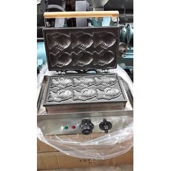 เตาทำขนมไทยากิ ไฟฟ้า พิมพ์ขนมรูปปลา ขนมปลา