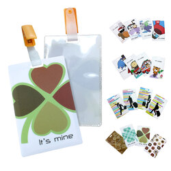 Name Badges with Plastic Clips NP-521