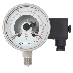 "OCTA" PRESSURE GAUGE WITH SWITCH