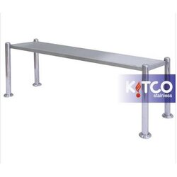 ชั้นวางของเหนือโต๊ะ 1ชั้น ขนาด 900mm. สแตนเลส