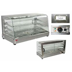 ตู้โชว์อุ่นขนม อุ่นอาหารสแตนเลส 3 ชั้น รุ่น SH-WM863