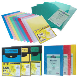 Plastic Report Covers 200 micron