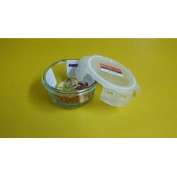 6081กล่องแก้ว S.Lock No.6081.325ml.9*6