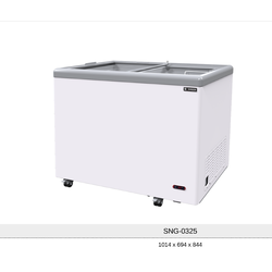 ตู้แช่แข็ง ฝากระจกเรียบ SANDEN SNG-0325 ( 11.3 คิว ) ขนาดตู้ภายนอก (ก x ล x ส ) 101.5 x 69.4 x 84 cm