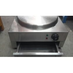 เตาเครปญี่ปุ่น เตาขนมเครป ไฟฟ้า 15 นิ้ว สแตนเลส