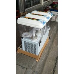 เครื่องจ่ายน้ำหวาน 18ลิตร 3โถ แบบใบพัดกวน