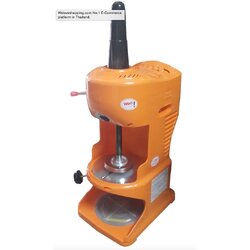 Global Bear เครื่องทำน้ำแข็งไสเกล็ดหิมะ Well ไต้หวัน ปิงซู รุ่น PDOB-I สีส้ม