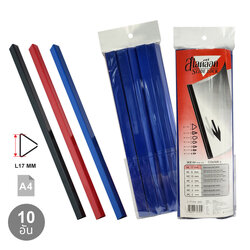 Slide Binder Bars 17mm. L-section Shape