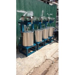 เครื่องผสมของเหลว น้ำจิ้ม แชมพู สารเคมี 160ลิตร เครื่องกวนเจลล้างมือแอลกอฮอลล์