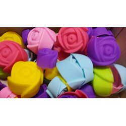 พิมพ์ซิลิโคนกุหลาบ ขนาด 3 ซม.