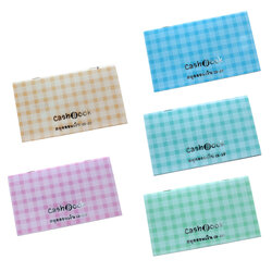 สมุดเงินออมแคชบุ๊ค ปกลายสก็อตเล็ก