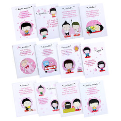 Writing Notebooks B5 with PP Covers Verse Cute