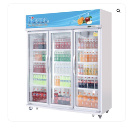 ตู้แช่เครืองดื่ม 3 ประตู จัมโบ้ Fresher ขนาด 1536ลิตร ตู้แช่มินิมาร์ท FRESHER FR-3DJWV9 (54.3Q)