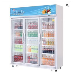 จัมโบ้ ตู้แช่เครืองดื่ม 3 ประตู Fresher ขนาด 1536ลิตร 54คิว ระบบระเหยน้ำในตัว ตู้แช่มินิมาร์ท FR-3DJWV9(54.3Q)