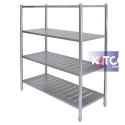 ชั้นวางของเจาะสลอต แบบโปร่ง 4 ชั้น KICO 120cm