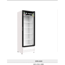 ตู้แช่เย็นกระจกเต็มบาน 1 ประตู รุ่น SPB-0400 ความจุ : 390 ลิตร / 13.8 คิว 61.5 x 51 x 185 ซม.
