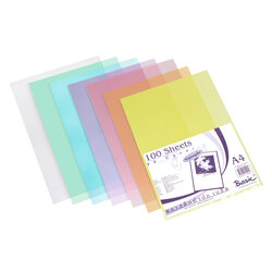 Plastic Report Covers A4 140 micron