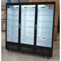 ตู้แช่เครืองดื่ม 3 ประตู KING COOL ขนาด 1800ลิตร 56คิว ระบบระเหยน้ำในตัว สีดำ