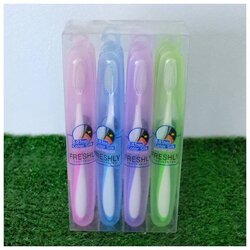 แปรงสีฟันเดี่ยว+กล่องหลอด (FRESHLY) 884,632