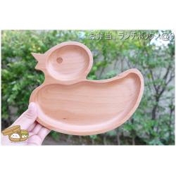 New Duck Wood Plate Tray Dish - ถาดไม้รูปเป็ด