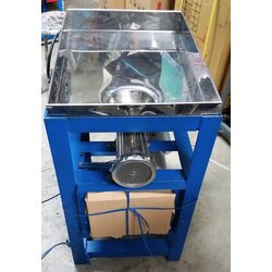 เครื่องบดเนื้อ เบอร์ 32 หัวสแตนเลส มอเตอร์ 1.0แรง รุ่นยกขอบสูง เครืองบดพริก บดหมู บดกะปิ บดไก่ บดโครงไก่ บดอาหารสัตว์