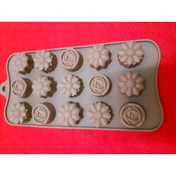 พิมพ์ซิลิโคนดอกไม้รวม