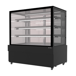 ตู้โชว์เค้ก กระจกเหลี่ยม ขนาด 150 ซ.ม. SANDEN SKS-1517Z