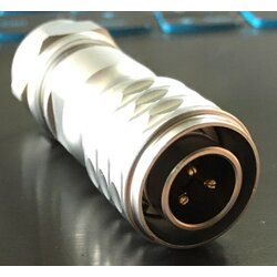 3pole male #2sqmm 13A, cable OD.5-8mm IP67 "SF1210/P3II"