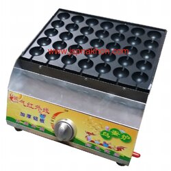 เตาทอดไข่นกกระทาเสียบไม้ ขนาด 35 หลุม ระบบแก๊ส