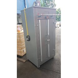 ตู้อบแห้งลมร้อน ขนาด 10 ชั้น 2 ประตู แก๊สบน ถาดใหญ่