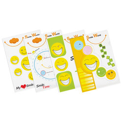 แฟ้มซอง A4 พิมพ์ลาย Smile World