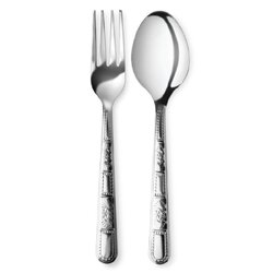 ช้อนส้อม จากัวร์ ลายฟอเร้นซ์ หนา 1.2 มม.