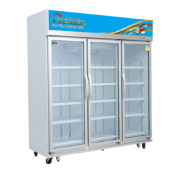 ตู้แช่เครืองดื่ม 3 ประตู ตู้แช่มินิมาร์ท FR-3DWV5(41.9Q) ประหยัดไฟเบอร์ 5 5ดาว คอมเพรสเซอร์รับประกัน 7 ปี / ตัวเครื่อง 3 ปี