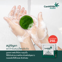 สบู่กัญชา Canherbs 90 กรัม